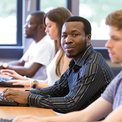 decorative picture: students in the lecture